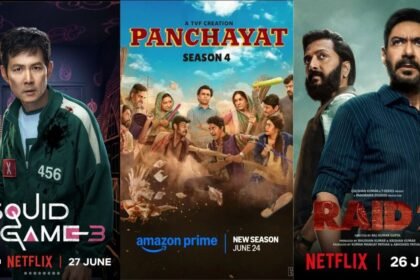 OTT Releases of the Week (June 23 - June 29): Squid Game Season 3, Raid 2, Panchayat 4, and More