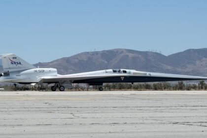 NASA’s X-59 Moves Closer to First Flight with Advanced Taxi Tests and Augmented Vision