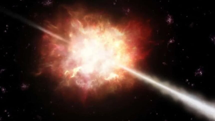 Brightest Gamma-Ray Burst Ever Observed Reveals Cosmic Secrets