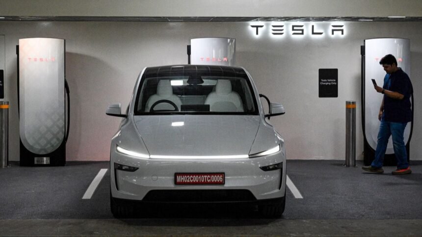 Tesla Opens First Experience Centre in New Delhi’s Aerocity; Four V4 Superchargers Established On-Site