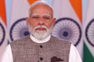 Chennai Super Kings' Jamie Overton, left, celebrate with teammates the wicket of Sunrisers Hyderabad's Abhishek Sharma during the Indian Premier League cricket match between Sunrisers Hyderabad and Chennai Super Kings in Hyderabad, India, Saturday, April 18, 2026. (AP Photo/Mahesh Kumar A.)