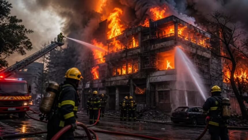 delhi fire