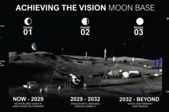 NASA Plans Giant Moon Base at Lunar South Pole for Artemis Era