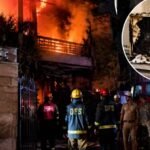 delhi hauz khas ac blast fire