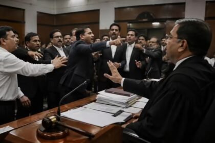 rohini court judge lawyer clash