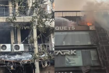 delhi kalkaji punjabi tadka restaurant fire