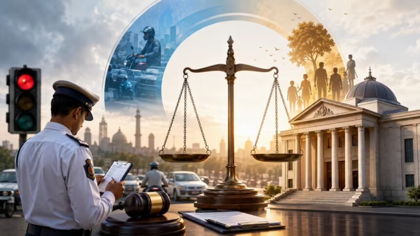 Delhi Traffic Police Weekend Courts