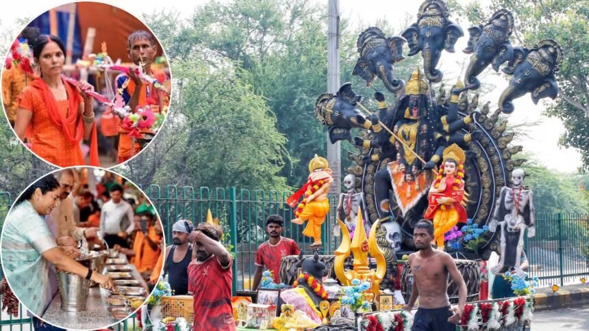 Kanwar Sawan Shivratri Delhi traffic