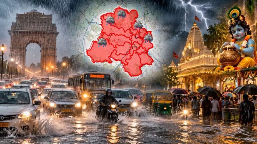 delhi rain