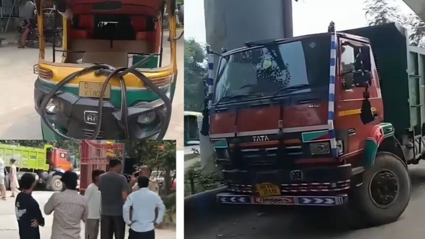 delhi accident